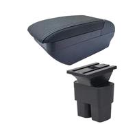 YUQUDGELKY Per N&issan Per NV200 Box Bracciolo Per NV200 Evalia Box Bracciolo Bracciolo Auto Scatola Di Archiviazione Interno Parti Retrofit(F All Black No USB)