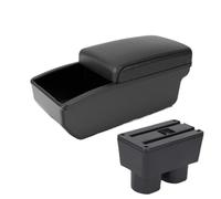 YUQUDGELKY Per N&issan Per Tiida C11 Per Sylphy Per Latio Bracciolo Auto Scatola Di Immagazzinamento Centrale Interna(B2 Black Storage box)