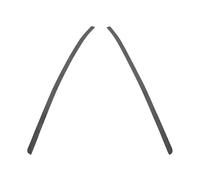 YUQUDGELKY Per Per Mondeo 2001-2007 Striscia Di Tenuta In Gomma Per Parabrezza Anteriore Esterno Montante(1 paio)