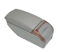 YUQUDGELKY Per Peugeot 206 207 Bracciolo Poggigomito Console Centrale Ricambi Auto Retrofit Accessori Deposito Interni Interfaccia USB(A-Gray)