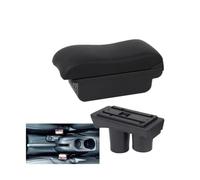 YUQUDGELKY Per Peugeot 301 Vanità Bracciolo Bracciolo Auto Scatola Di Archiviazione Pezzi Interni Retrofit(B2 linea nera 3USB)