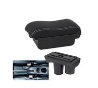 YUQUDGELKY Per Peugeot 301 Vanità Bracciolo Bracciolo Auto Scatola Di Archiviazione Pezzi Interni Retrofit(B2 Black white 3USB)