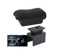 YUQUDGELKY Per R&enault Per Captur Per Clio5 Vanità Bracciolo Auto Scatola Di Archiviazione Centrale Retrofit Interni Accessori Auto(B black line 3USB)