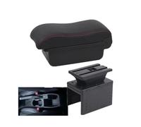 YUQUDGELKY Per R&enault Per Captur Per Clio5 Vanità Bracciolo Auto Scatola Di Archiviazione Centrale Retrofit Interni Accessori Auto(Una linea rossa NON USB)