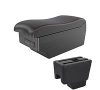 YUQUDGELKY Per R&enault Per Kaptur Per Kaptur Per Captur QM3 Bracciolo Auto Ricambi Retrofit Accessori Dettagli Interni(B3 Nero bianco 3USB)