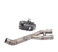 YUQUDGELKY Per R1 R1M R10 MT10 2015 2016 2017 2018 2019-2025 Terminale Di Scarico In Acciaio Inox Per Moto Sezione Posteriore Da 60 Mm(Style E)