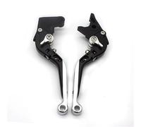 YUQUDGELKY Per Royal Per Enfield Per Interceptor 650 GT650 Accessori Moto 2022 Leva Freno Frizione Regolabile Pieghevole Ed Estensibile(Argento)