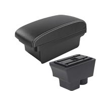 YUQUDGELKY Per S&koda Per Fabia II 2007 2008 2009 2010 2011 2012 2013 2014 Scatola Bracciolo Centrale(A3 Black white NO USB)