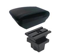 YUQUDGELKY Per S&koda Per Octavia Per Yeti Mk2 2005-2012 Vanità Bracciolo Auto Scatola Di Archiviazione Accessori Auto Interni Retrofit(F linea nera Nessuna USB)