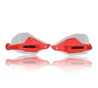 YUQUDGELKY Per S1000XR S1000 XR 2016-2023 2024 Accessori Per Moto Paramani Per Manubrio Leva Protezione Parabrezza Copertura Schermo(Big Red transparent)