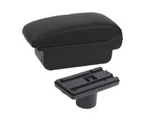YUQUDGELKY Per Seat Per Ibiza Scatola Bracciolo Per Ibiza 6j Per Ibiza 6L 2010 2011 2012 2013-2019 Scatola Bracciolo Centrale Scatola Di Stivaggio(Linea nera A2 Nessuna USB)