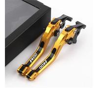 YUQUDGELKY Per SUZUKI GSX1400 2001-2007 2006 2005 Accessori Moto Leva Freno Frizione Regolabile 3D(Gold black)