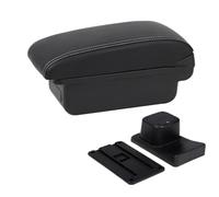 YUQUDGELKY Per Suzuki Per Baleno Portabracciolo Accessori Modifica Console Centrale Portabicchiere Interfaccia USB(Linea bianca A3 Nessuna USB)