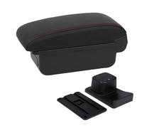 YUQUDGELKY Per Suzuki Per Baleno Portabracciolo Accessori Modifica Console Centrale Portabicchiere Interfaccia USB(A1 linea rossa Nessuna USB)