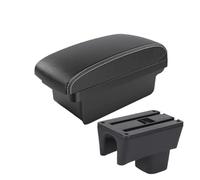 YUQUDGELKY Per Suzuki Per Swift 2005-2023 Box Bracciolo Accessori Interni Auto Con Vano Portaoggetti(A3 Black white NOUSB)
