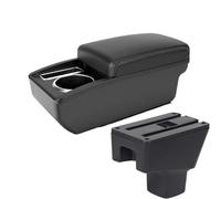 YUQUDGELKY Per SUZUKI SX4 Bracciolo Componenti Interni Scatola Bracciolo Auto Ricambi Scatola Di Archiviazione Accessorio Auto Dettagli Interni(A3 Black white NO USB)