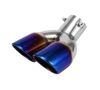 YUQUDGELKY Per Toyota C-HR CHR 2017 2018 2019 2020 2021 2022 1 Pezzo Di Terminale Di Scarico In Acciaio Inox Marmitta Accessori Auto(Blu)