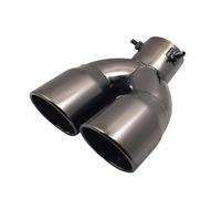 YUQUDGELKY Per Toyota C-HR CHR 2017 2018 2019 2020 2021 2022 1 Pezzo Di Terminale Di Scarico In Acciaio Inox Marmitta Accessori Auto(NERO)