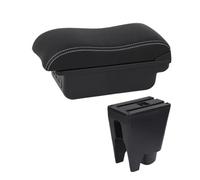 YUQUDGELKY Per Toyota Per Etios Aygo BJ Portabraccio Auto Scatola Di Stoccaggio Ricambi Retrofit Dettagli Interni Accessori Auto(B2 white line 3USB)