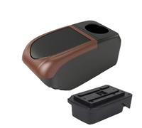 YUQUDGELKY Per TOYOTA Per Verso EZ Scatola Bracciolo Auto Parti Interne Scatola Di Archiviazione Con Interfaccia USB(B3 Brown frame 6USB)