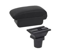 YUQUDGELKY Per Toyota Per Yaris Ibrida Bracciolo Per Toyota Per Yaris Per Vitz Bracciolo Auto Scatola Di Immagazzinamento Centrale Con USB(Una linea nera Nessuna USB)