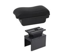 YUQUDGELKY Per TT Coupé Bracciolo Per TT Box Portaoggetti Centrale Parti Di Retrofit Per Interni(B2 linea nera 3USB)