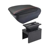 YUQUDGELKY Per TT Coupé Per TT Portabracciolo Auto Vanità Centrale Ricambi Interni Accessori Auto(F linea rossa Nessuna USB)