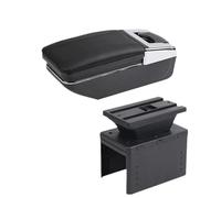 YUQUDGELKY Per TT Coupé Per TT Portabracciolo Auto Vanità Centrale Ricambi Interni Accessori Auto(Una linea nera Nessuna USB)