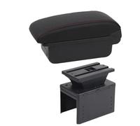 YUQUDGELKY Per TT Coupé Portabracciolo Per TT Portabracciolo Auto Vanità Centrale Ricambi Interni(A1 Nero rosso SENZA USB)