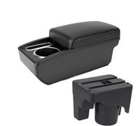YUQUDGELKY Per VW Per Golf 6 Per Golf 5 Mk6 MK5 Per Jetta 5 Bracciolo Auto Per Sagitar Portabraccioli Centrale(Linea nera A2 Nessuna USB)