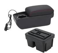 YUQUDGELKY Per VW Per Golf 7 Scatola Bracciolo Per Golf 7 Mk7 2014 2015 2016-2019 Bracciolo Auto Interno Pezzo Di Retrofitting Scatola Di Stoccaggio(A1 Ricarica rapida)