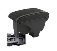 YUQUDGELKY Per VW Per Polo 2019 2020 2021 2022 2023 2024 Bracciolo Auto Scatola Stoccaggio Pezzi Retrofit Accessori Auto(B3 vera pelle)