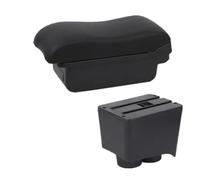 YUQUDGELKY Per VW Per Polo Bracciolo Per VW Per Polo 9N 3 2002 2003 2004 2005 2006-2009 Bracciolo Auto Scatola Di Archiviazione Centrale(Una linea nera Nessuna USB)