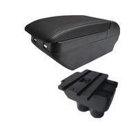 YUQUDGELKY Per VW Per T&ouran Bracciolo Scatola Di Immagazzinamento Centrale Accessori Auto Interni Di Retrofitting(H All Black 4 USB)