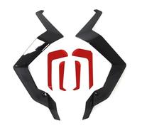 YUQUDGELKY Per XADV 750 X-ADV 750 2025 Modifica Fascia Avvolgente Tagliavento Ala Fissa Paragambe Protezione Laterale Parabrezza(Dark gray)