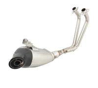 YUQUDGELKY Per Y&amaha MT-07 FZ-07 MT07 FZ07 2014 2015 2016 2017 2018 2019 2020 Sistema Di Scarico Per Moto Silenziatore Centrale Anteriore DB Killer