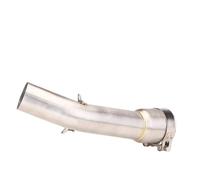 YUQUDGELKY Per Y&amaha Per Fazer FZ1 FZ1N FZ1000 FZ 1 1N 1000 2006-2015 Collegamento Centrale Per Moto Slip On Marmitta Tubo Di Scarico(Stile A)