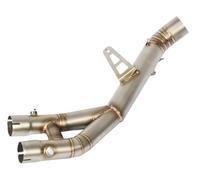 YUQUDGELKY Per Y&amaha YZF-R1 R1 R1M MT10 2015 2016 2017 2018 2019 2020 Tubo Di Collegamento Centrale Per Marmitta Di Scarico Per Moto Slip-on