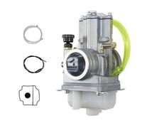 YUQUDGELKY Per YZ250F KX250F RMZ250 CRF250R CRF450R 150cc-500cc Carburatore Per Moto Getto Di Potenza Regolabile Universale H 28MM-40MM PWK(34MM)