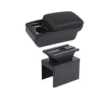 YUQUDGELKY Portabracciolo Auto Per TT Coupé Per TT Vanità Centrale Portabicchieri Ricambi Interni(B3 Black white NO USB)