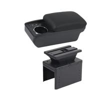 YUQUDGELKY Portabracciolo Auto Per TT Coupé Per TT Vanità Centrale Portabicchieri Ricambi Interni(C2 Black line 3USB)