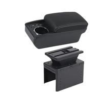 YUQUDGELKY Portabracciolo Auto Per TT Coupé Per TT Vanità Centrale Portabicchieri Ricambi Interni(C3 Black white 3USB)