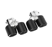 YUQUDGELKY Quadruplo In Fibra Di Carbonio Per G22 G23 M440i 2021 2022 Terminale Di Scarico Doppio Ugello Terminale(Carbon Fiber Texture O)