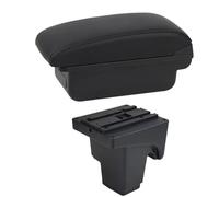 YUQUDGELKY Scatola Bracciolo Auto Per F&ord Per Focus 3 Mk3 2011 2012 2013 2014 2015 2016-2020 Console Centrale Di Stoccaggio(B1 Linea Nera)
