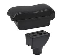 YUQUDGELKY Scatola Bracciolo Auto Per Hyundai Per GETZ Bracciolo Auto Scatola Di Stoccaggio Centrale Dettagli Interni Accessori Auto USB(B2 Linea Bianca)