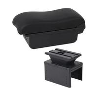 YUQUDGELKY Scatola Bracciolo Universale Per Auto Modello Universale Accessorio Auto Scatola Di Stivaggio Pezzi Di Retrofit(B2 linea nera 3USB)