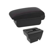 YUQUDGELKY Scatola Di Archiviazione Console Bracciolo Centrale Interno Per Seat Per Ibiza Mk5 Per Arona 2017 2018 2019-2025 Bracciolo Auto(C2 Red line No USB)