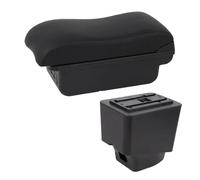 YUQUDGELKY Scatole Bracciolo Per R&enault Per Captur Kaptur 2018 2019 2020 2021 Kaptur Auto Poggiapolsi Console Centrale Scatola Di Stoccaggio(C2 Linea Nera)