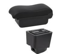 YUQUDGELKY Scatole Bracciolo Per R&enault Per Captur Kaptur 2018 2019 2020 2021 Kaptur Auto Poggiapolsi Console Centrale Scatola Di Stoccaggio(B2 Linea Nera)