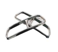 YUQUDGELKY Set Di 2 Copri Terminali Di Scarico Posteriori Per A6 A7 C7 2016 2017 2018 In Acciaio Inox Accessori Per Lo Styling Dell'auto